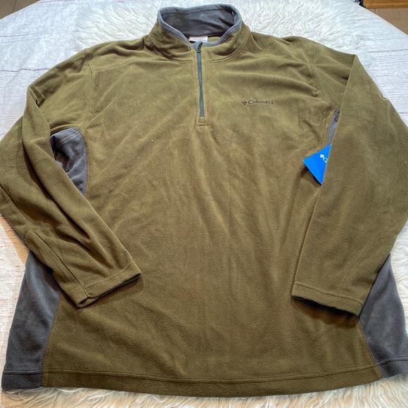Columbia Other - NWT Columbia Pine Ridge Fleece Half Zip sz XL